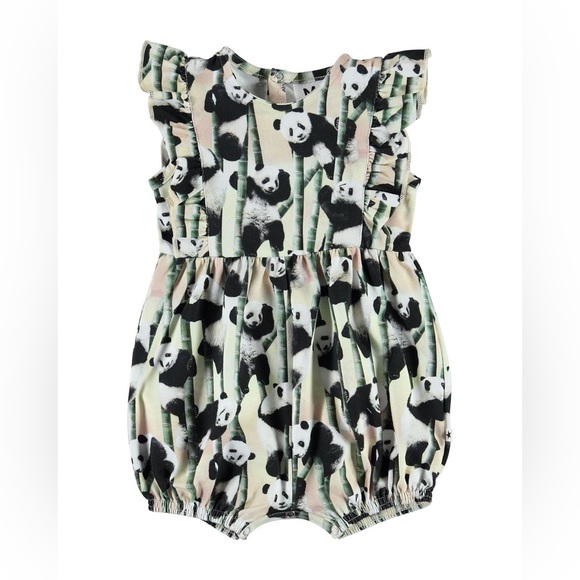 Molo Other - 🌟Host Pick🌟 Molo Felicia Panda Bubble Romper